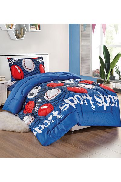 Generic 3 Piece Single Crib Bedding Set, Lightweight Comforter, Suitable for All Seasons