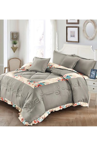 Generic Comforter Set King Size 6 Pieces Comforter Set Twin Unisex Bedding Set
