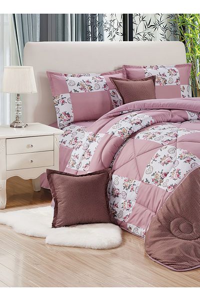 Generic Comforter Set King Size 6 Pieces Comforter Set Twin Unisex Bedding Set