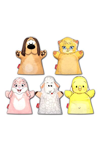 Tox 5 Pieces Pets Friends Hand Puppet Set, Educational Toy