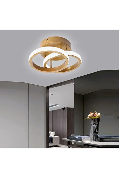 ABAJUR EVİM Holled Hol Koridor Giriş Için Modern Ledli Avize