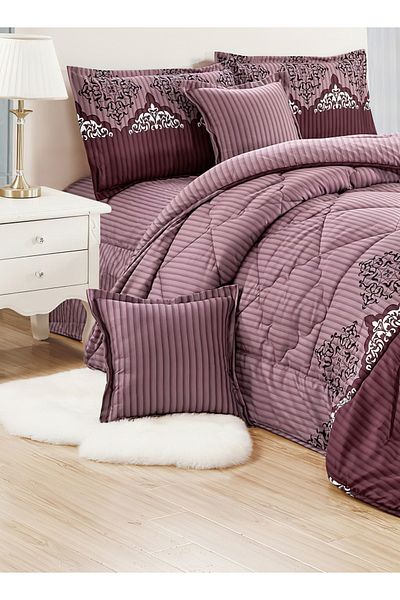 Generic Comforter Set 4 Piece Single Size Elegant Bedspread Lightweight Comforter Suitable for All Seasons