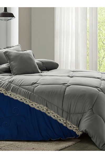 Generic Comforter Set 4 Piece Single Size Elegant Bedspread Lightweight Comforter Suitable for All Seasons