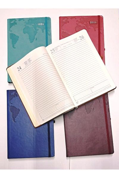 TML 2025 Agenda with Leather Cover 17X24 cm