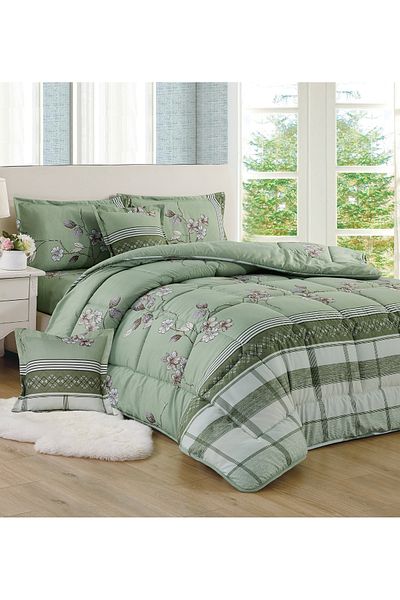 Generic Comforter Set King Size 6 Pieces Comforter Set Twin Unisex Bedding Set