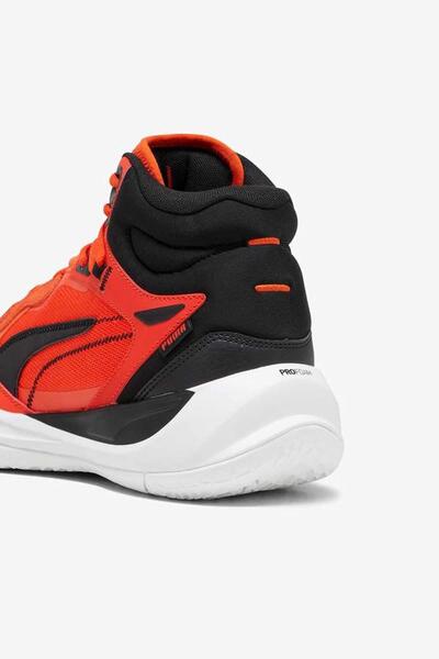 Puma Ανδρικά παπούτσια Basketball Playmaker Mid Shoes - 377902 -12 Red