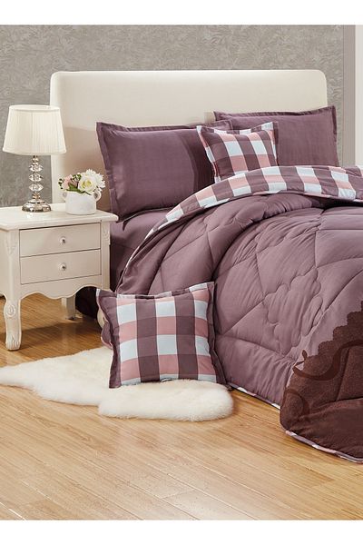 Generic Comforter Set 4 Piece Single Size Elegant Bedspread Lightweight Comforter Suitable for All Seasons