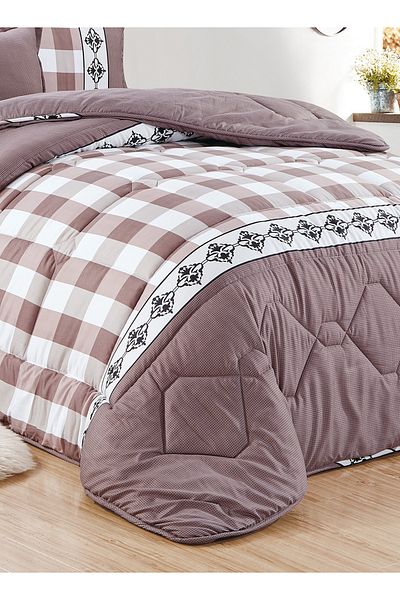 Generic Comforter Set 4 Piece Single Size Elegant Bedspread Lightweight Comforter Suitable for All Seasons