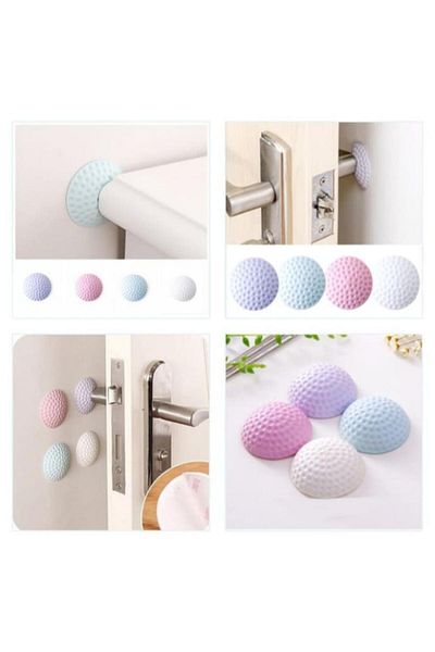 Hayveys 4 Pcs Silicone Door Handle Wall Protector Bumper Door Stopper