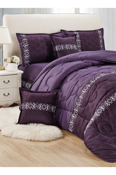 Generic Comforter Set 4 Piece Single Size Elegant Bedspread Lightweight Comforter Suitable for All Seasons