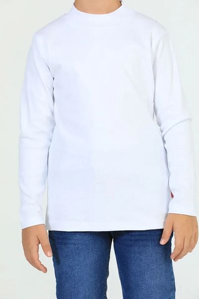CiciTime Çocuk Modası Unisex Combed Interlock Solid Color Children's Badi