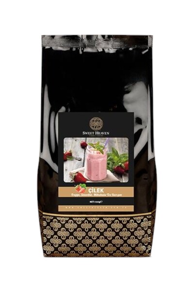 Sweet Heaven Çilek Frappe ( Milkshake ) 1000 gr Poşet