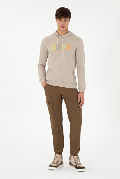 U.S. Polo Assn. Erkek Haki Kanvas Pantolon 50297758-VR027