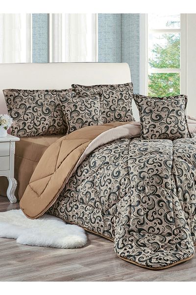 Generic Comforter Set 4 Piece Single Size Elegant Bedspread Lightweight Comforter Suitable for All Seasons