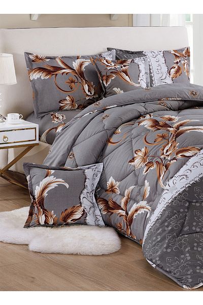 Generic Comforter Set King Size 6 Pieces Comforter Set Twin Unisex Bedding Set