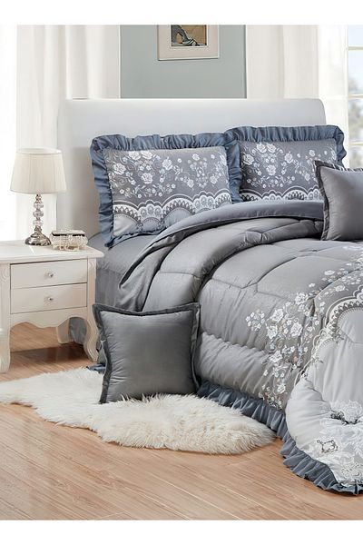 Generic Comforter Set 4 Piece Single Size Elegant Bedspread Lightweight Comforter Suitable for All Seasons