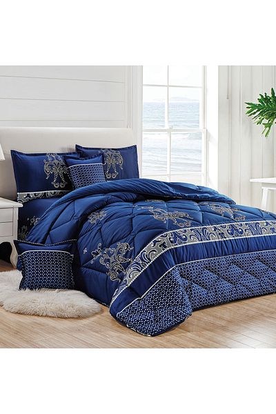 Generic Comforter Set 4 Piece Single Size Elegant Bedspread Lightweight Comforter Suitable for All Seasons