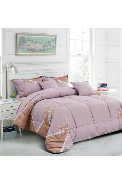 Generic Comforter Set King Size 6 Pieces Comforter Set Twin Unisex Bedding Set