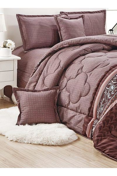 Generic Comforter Set 4 Piece Single Size Elegant Bedspread Lightweight Comforter Suitable for All Seasons