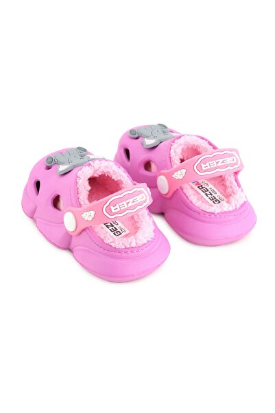 GEZER Papuci de casă de iarnă Eva de pluș pentru fete, grădină, pepinieră, sandale