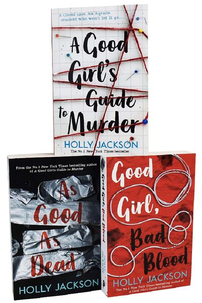 Penguin Books 3-Book Set: Tunc a Woman's Book of Fate, a Good Girl's Mortuzya Is an Enemy, Never Dies - Holly Jackson