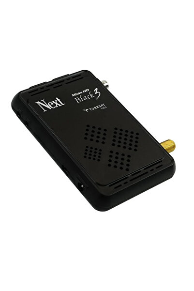 Next HD Black 3 Full HD Uydu Alıcısı, TKGS  Uyumlu, HDMI, USB,  Baristrend