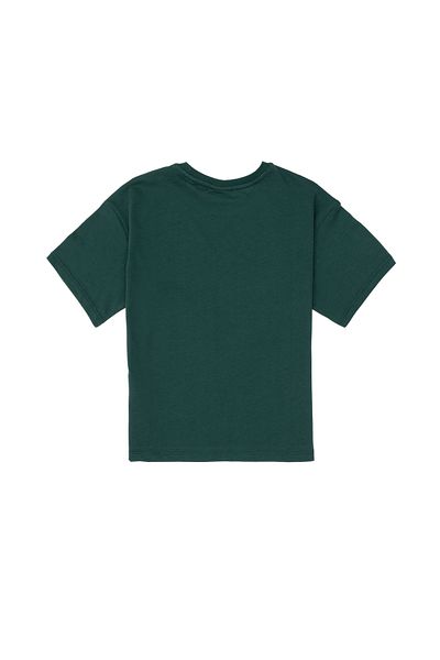 U.S. Polo Assn. Boy's Dark Green Comfort Basic Crew Neck T-Shirt 50295503-Vr079