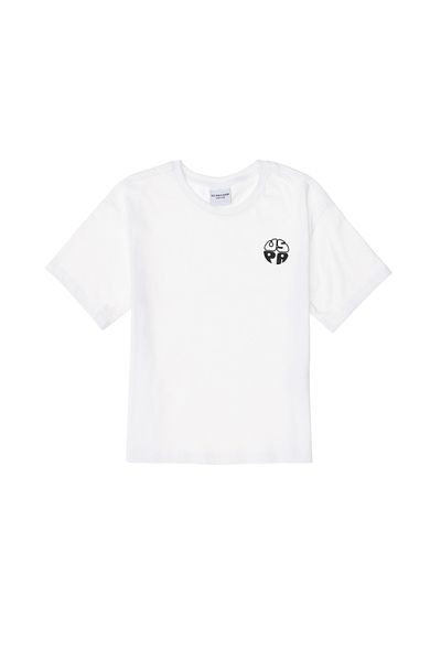 U.S. Polo Assn. Μπλουζάκι Boy's White Comfort Basic Crew Neck 50295503-vr013