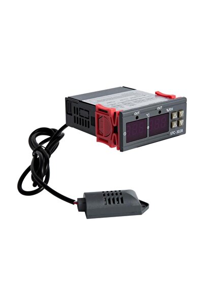 Emay Stc-3028 Ac 110-220v Lcd Ekranlı Nem Sıcaklık Kontrol Modülü