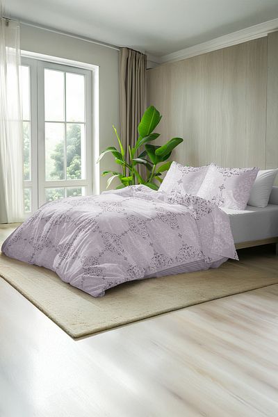 FAVORA Royal 63 - Purple Akfil Μετρητικό Ύφασμα Παπλωματικής, 100% Βαμβάκι, 8 μέτρα