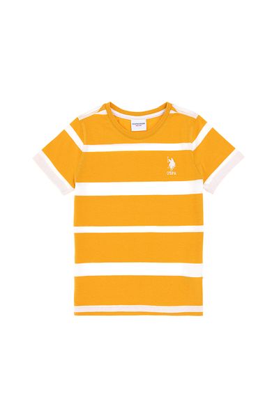 U.S. Polo Assn. Boy's Orange T-Shirt 50298959 -Vr051