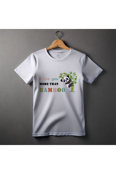 Ozzy Ψηφιακό μπλουζάκι με μοτίβο Panda Unisex