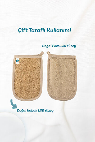 Balmy Doğal Kabak Banyo Eldiveni