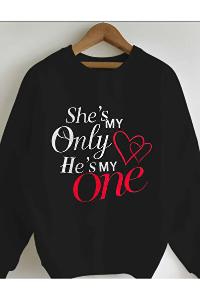 Marco Fresco Unisex Φούτερ με στάμπα  "Αυτή είναι μόνο δική μου "