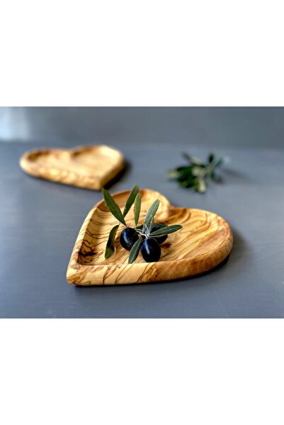 egedeneve Small Olive Tree Heart Serving Plate