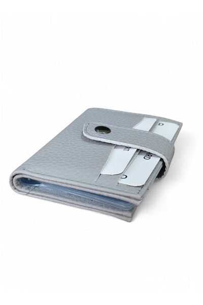 LEXA Unisex Card Holder Wallet with Plenty of Cards and Transparent Interior