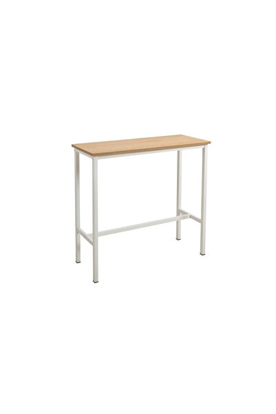 Vivense Mola Dikdörtgen Mutfak Masası, Karina Beyaz, 40X100