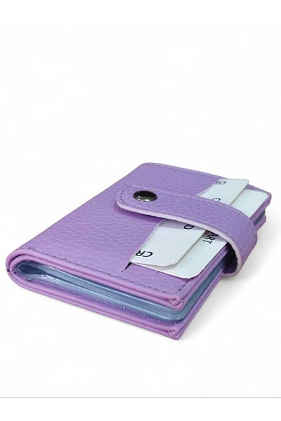 LEXA Unisex Card Holder Wallet with Plenty of Cards and Transparent Interior