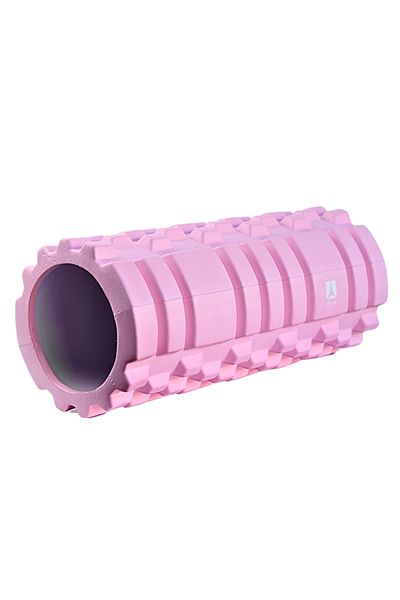 Rebuwo Deluxe High Intensity Medium Hard Pilates Massage Roller - Serrated Yoga Roller