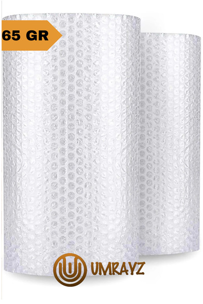 umrayz Balonlu Naylon 100cm X 10 Metre Kalın Havalı Naylon Üç Katlı Balonlu N...
