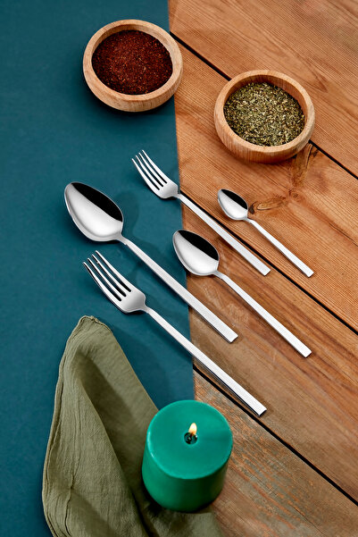 İMMO HOME Ege 30 Pcs Fork Spoon Set