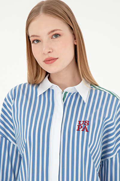 U.S. Polo Assn. Cămașă cu mânecă lungă Saks pentru femei 50291073-VR032