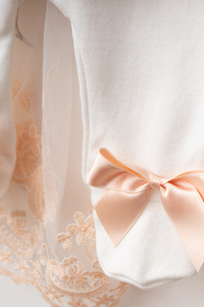 Ponpon Baby French Lace Cape Angel Wing Detailed Baby Mevlüt Jumpsuit Baby Gift Photo Shooting