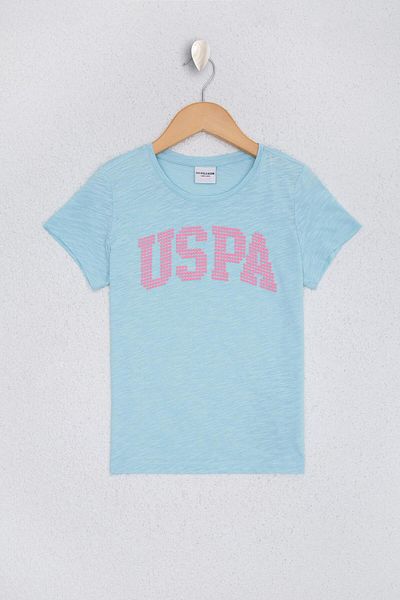 U.S. Polo Assn. Tricou albastru deschis pentru copii 50218896 -VR007