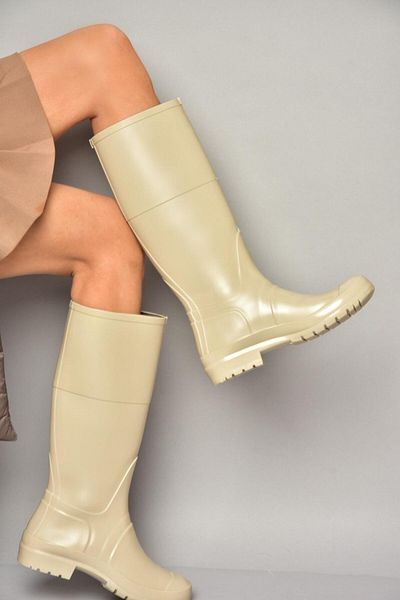 Fox Shoes Τ 858704009   Μπεζ μπότες βροχής - Μπορείτε να επιλέξετε ένα μέγεθος μικρότερο
