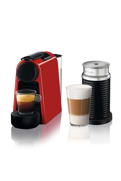 Nespresso Essenza D35 Mini Red Coffee Machine - Capsule