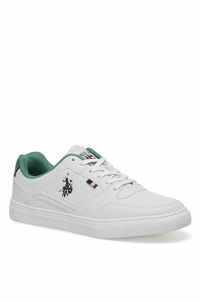 U.S. Polo Assn. ΒΑΣΗ. Polo Assn. Dane 3FX - Ανδρικά λευκά casual αθλητικά παπούτσια 101340155