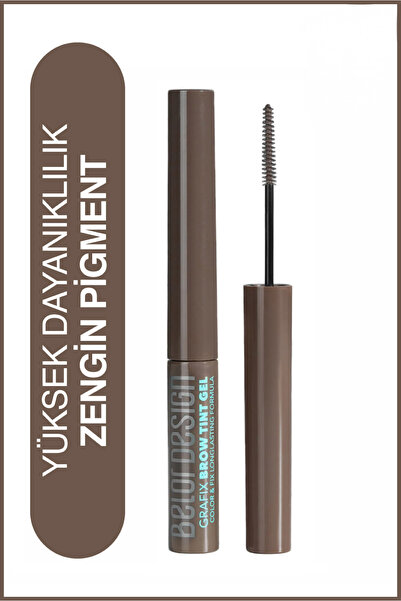 Belor Design Grafix Kaş Sabitleyici Ton:3 Taupe