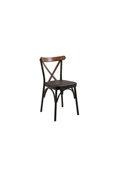 Vivense Oliver Black Sandalye, Siyah Barok