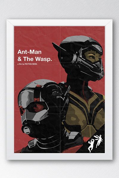 Saturn Πίνακας με κορνίζα Ant Man and The Wasp - Πίνακας με αφίσα Ant Man